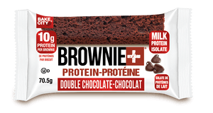 BACK CITY PROTEIN BROWNIE | בייק סיטי בראוניז חלבון בטעם דאבל שוקולד
