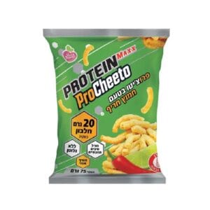חטיף חלבון פרוטאין מקס פרוצ'יטו פריך 75 גרם | Protein Maxx Prociutto - חמוץ חריף