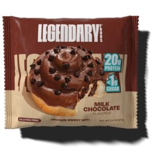 LEGENDARY PROTEIN SWEET ROLL | מאפה רול בציפוי בטעמים לבחירה לג'נדרי פודס - ציפוי שוקולד